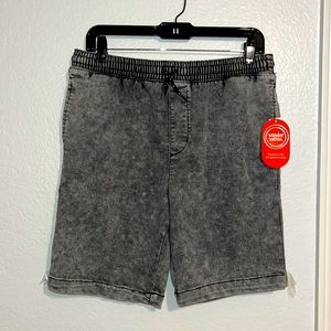 Boy’s Knit Denim Pull On Shorts-Size XXL (18)